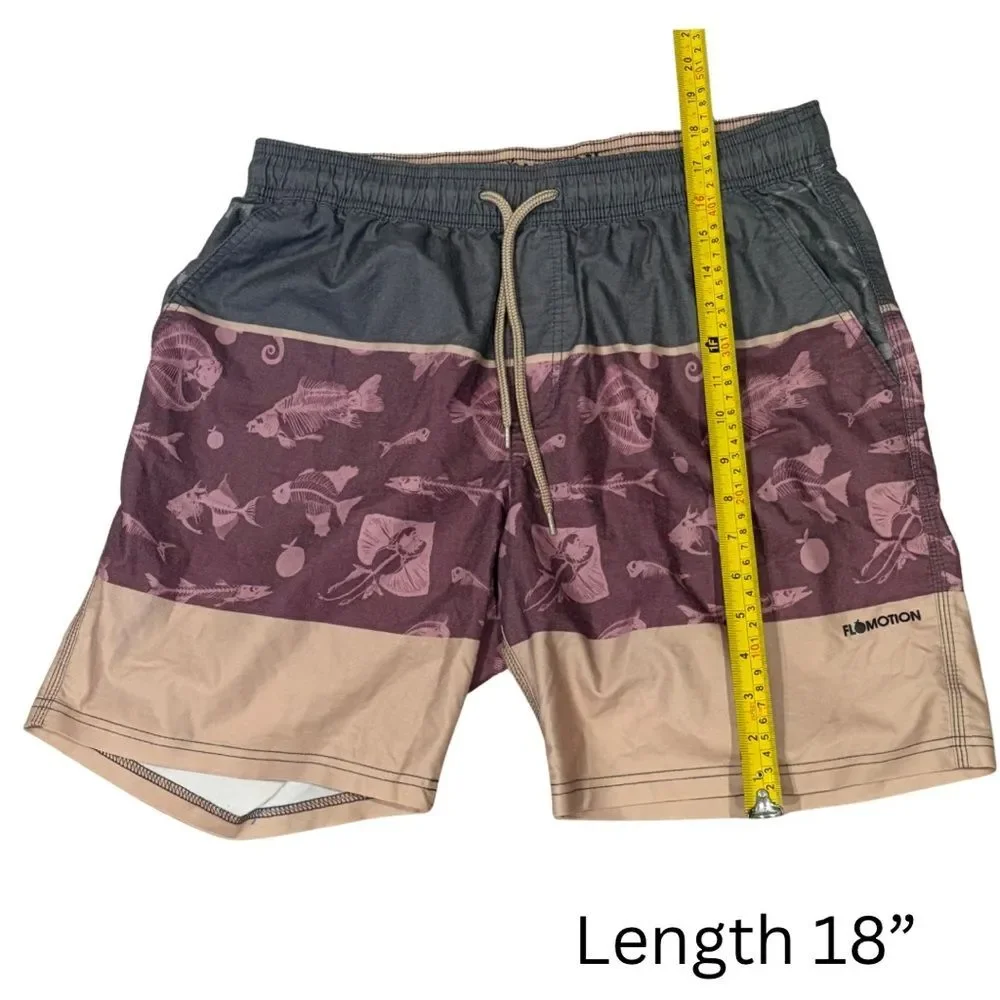 Flo Motion Men’s Swim Trunks – Size L – NWOT
